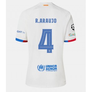 Barcelona Ronald Araujo #4 Bortatröja 2023-24 Kortärmad